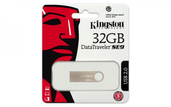 Kingston 32GB DT USB 2.0 DTSE9H/32GB metal