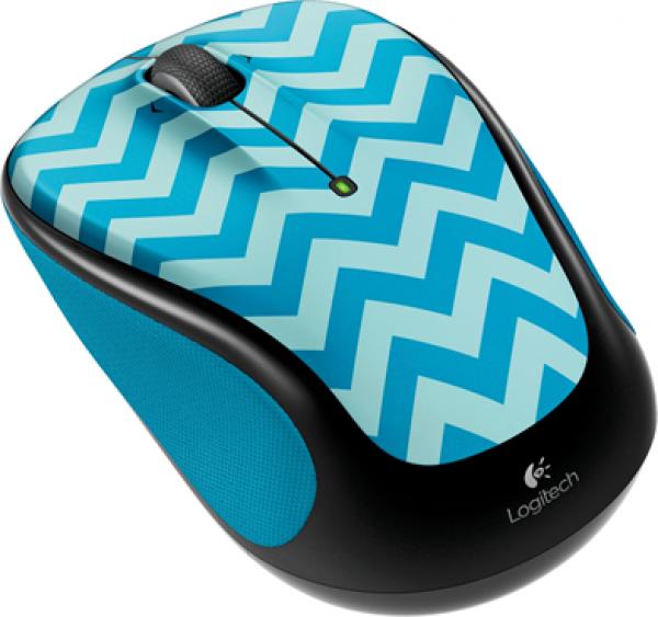Logitech M238 Wireless Mouse Play Collection TEAL CHEVRON