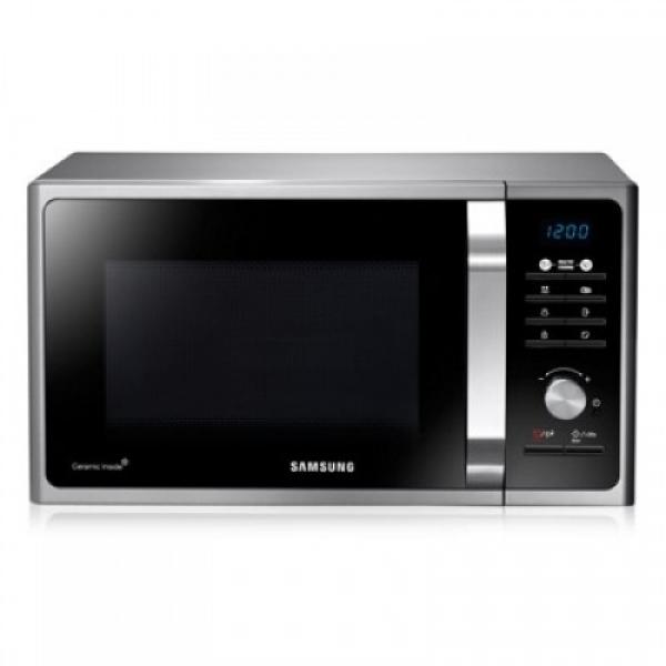 Samsung MG23F301TAS mikrotalasna rerna, gril, 23l, 1200W, LED ekran, crna/inox