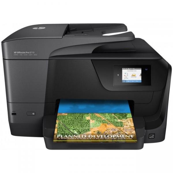 3G HP OfficeJet Pro 8710 All-in-one, A4, WiFi, LAN, duplex, fax, ADF