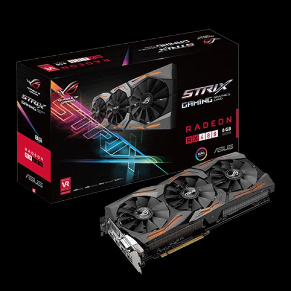 Asus AMD RX 480 8GB 256bit STRIX-RX480-8G-GAMING