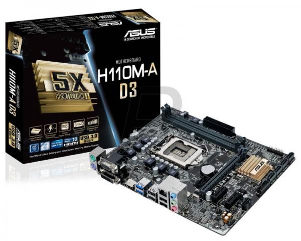 Asus Intel MB H110M-C 1151