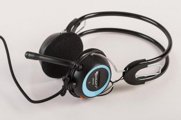 CHS-T3 Slusalice sa mikrofonom, Plave