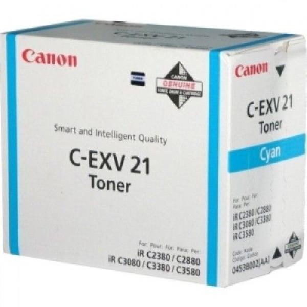 Canon Toner CEXV21 Cyan za iRC2380/3380, yield 14K