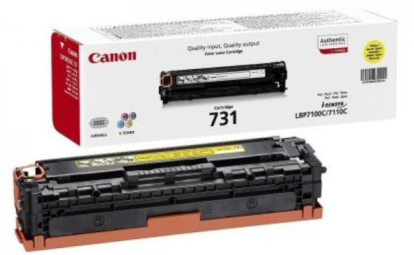 Canon Toner CRG-731Y (Yelow) za LBP7100Cn/7110Cw, yield 1.5K