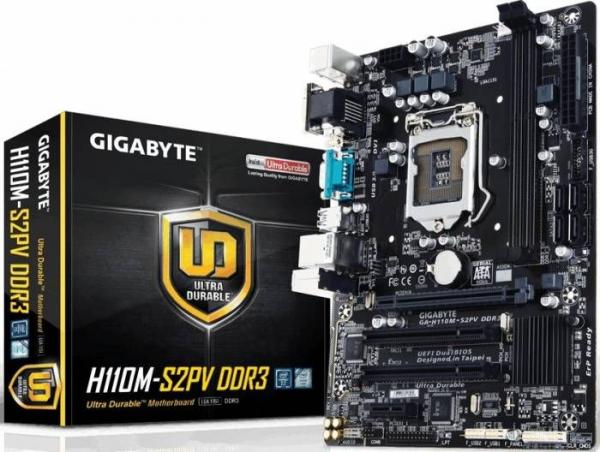 Gigabyte Intel MB GA-H110M-S2PV 1151