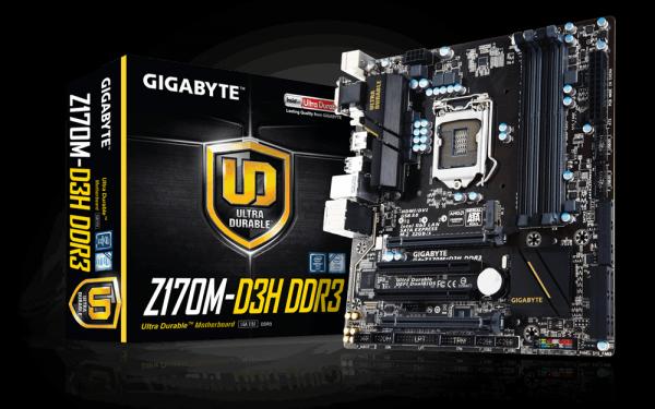 Gigabyte Intel MB GA-Z170-D3H 1151