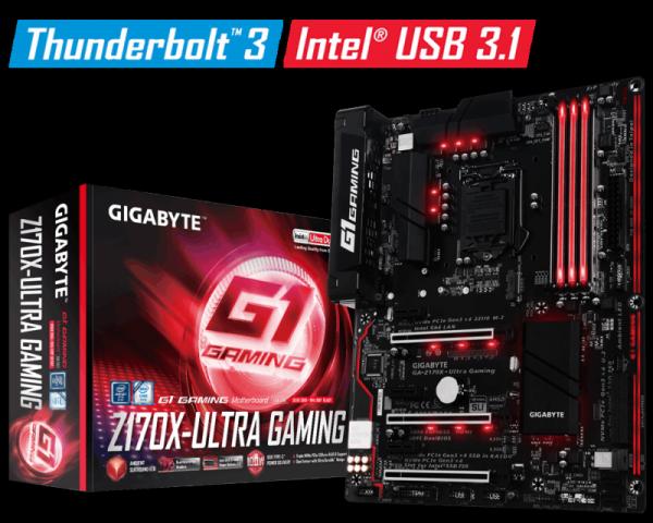 Gigabyte Intel MB GA-Z170X-Ultra Gaming 1151