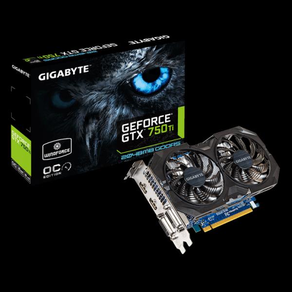 Gigabyte NVD GTX 750Ti 2GB DDR5 128bit GV-N75TOC2-2GI