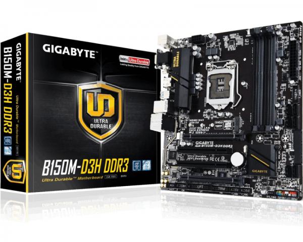 GIGABYTE GA-B150M-D3H DDR3