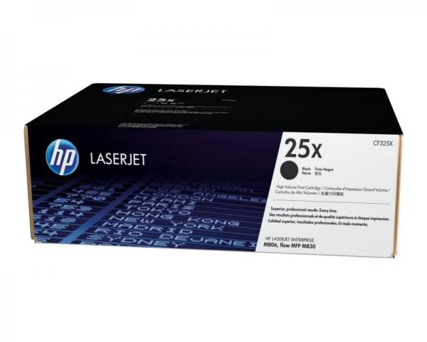HP 25X Toner Black Original LaserJet High Yield za seriju M806/ M830 CF325X