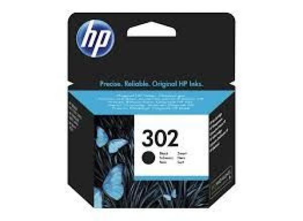 HP 302 Black Original Ink Cartridge F6U66AE