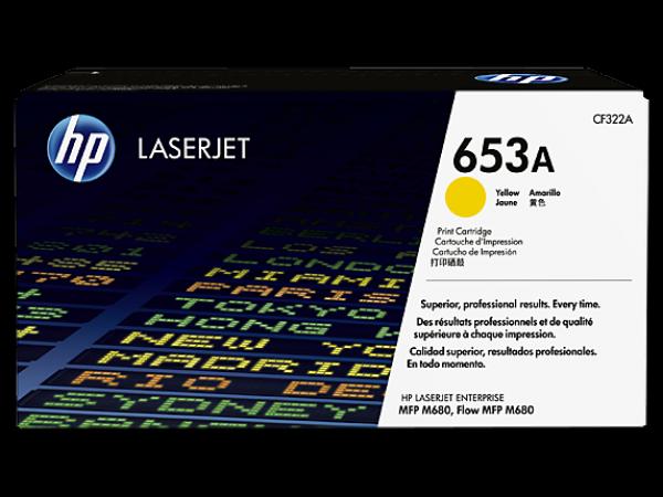 HP 653A Yellow LaserJet Toner Cartridge za LJ MFP M680 series CF322A