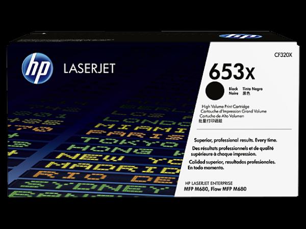 HP 653X High Yield Black LaserJet Toner Cartridge za LJ MFP M680 series CF320X