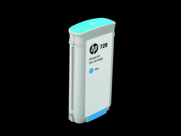 HP 728 130-ml Cyan Ink Cart za T730 36/T830 36 F9J67A