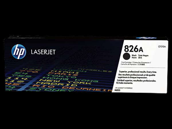 HP 826A Black LaserJet Toner Cartridge za seriju M855 CF310A