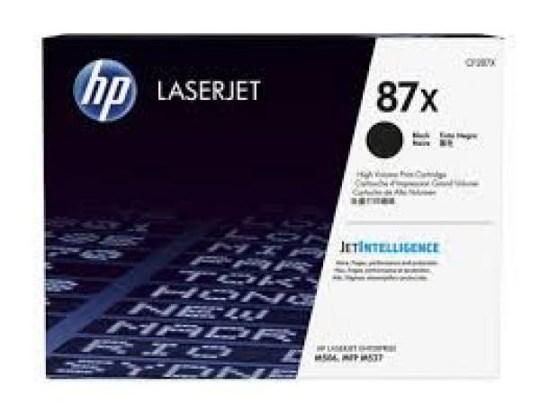 HP 87X High Yield Black LaserJet Toner Cartridge za LJ M506/M527 CF287X