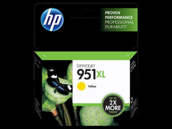 HP 951 Yellow Ink Cartridge Officejet Pro 251/276/8100/8600/8610/8620 CN052AE