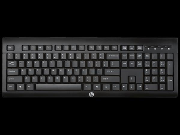 HP K2500 Wireless Keyboard Black (E5E78AA)