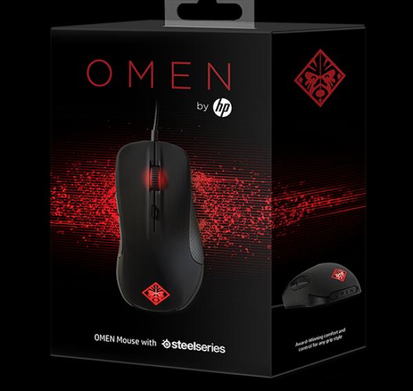HP Omen Mouse with SteelSeries Black (X7Z96AA)