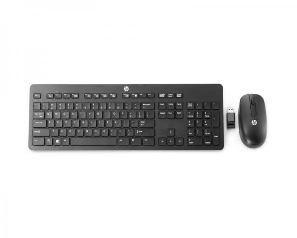 HP Slim Wireless Keyboard and Mouse Black (T6L04AA)