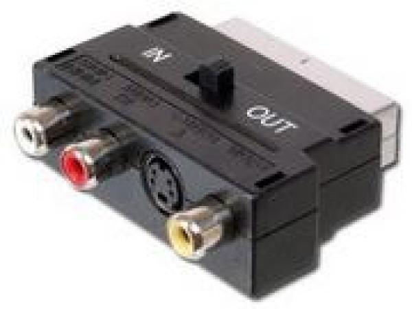 Adapter skart to 3XRCA činčS-VHS