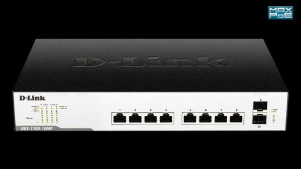 D-Link switch web upravljivi, DGS-1100-10MP