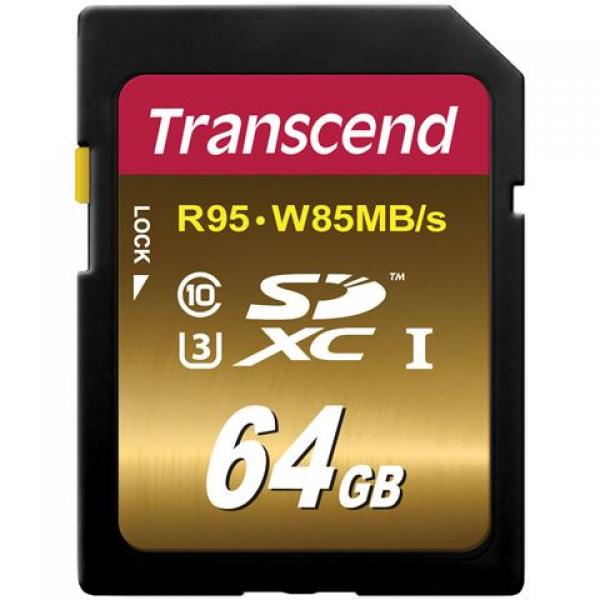 Memorijska kartica Transcend SD 64GB XC SPD Class UHS3