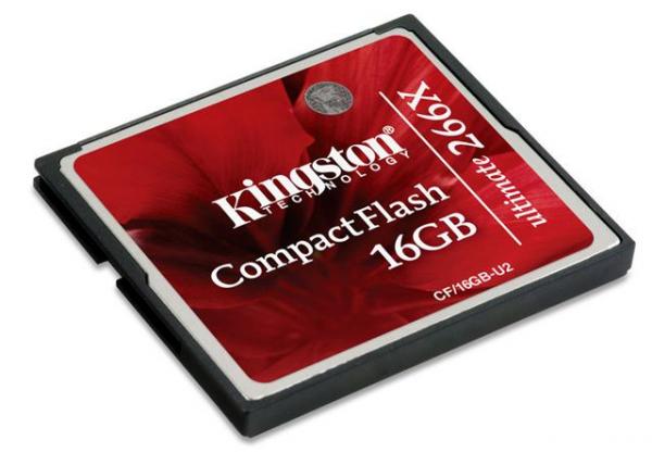 Memorijska kartica Compact Flash Kingston 16GB 266x