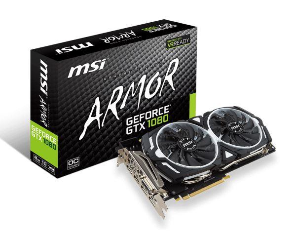 VGA PCIe MSI GTX 1080 ARMOR 8G OC