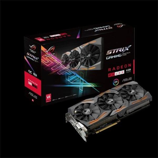 VGA PCIe ASUS STRIX-RX480-O8G-GAMING