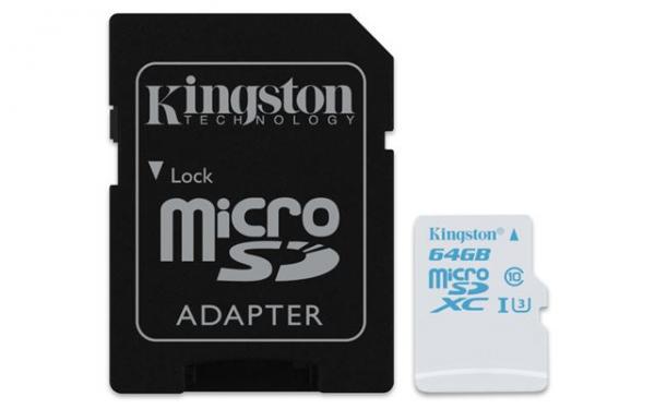 MEM SD MICRO 64GB HC Class 3 UHS-I + ad KIN