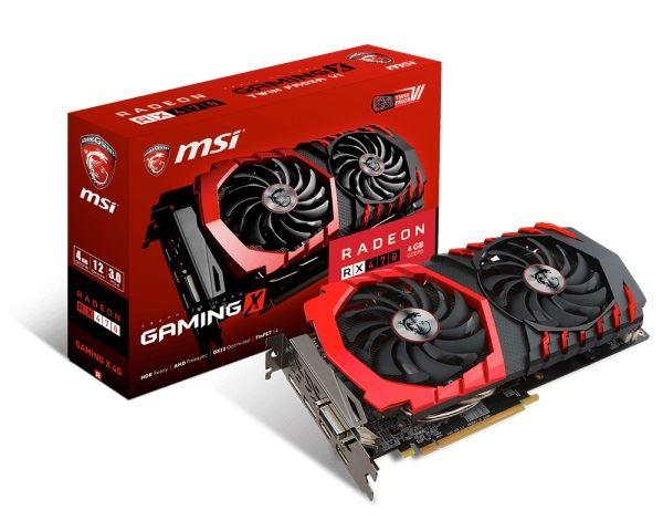 VGA PCIe MSI RX 470 GAMING X 4G
