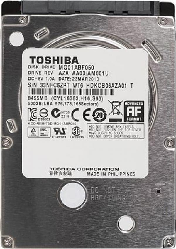 TOS 520GB 2.5˝5400rpm SATA