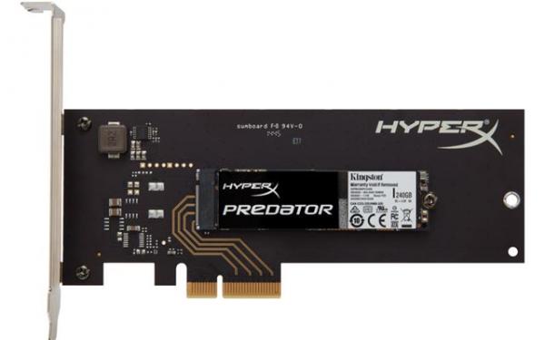 SSD M.2 240GB HyperX Predator SHPM2280P2H240G