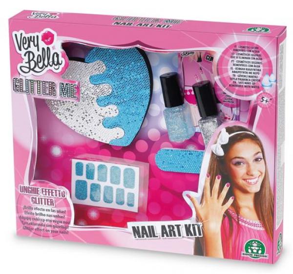 VERY BELLA SET SJAJNI ZA UKRAŠAVANJE NOKTIJU VELIKI SORTO
