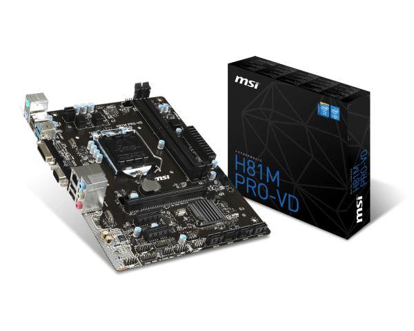 MSI 1150 H81M PRO-VD