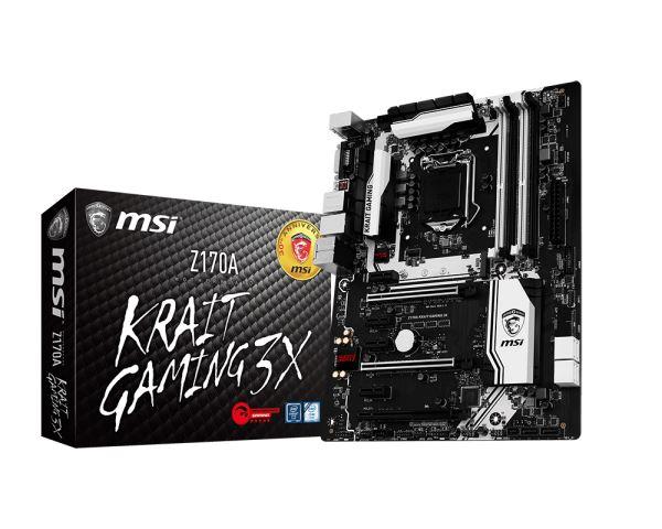 MSI 1151 Z170A KRAIT GAMING 3X