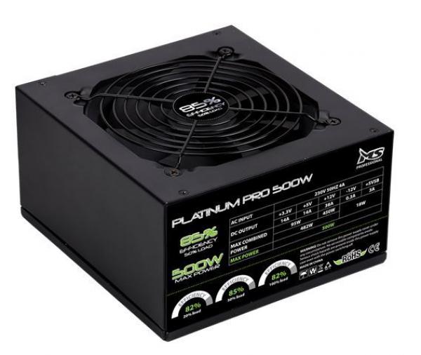NAPAJANJE MS PLATINUM PRO 80+ 500W