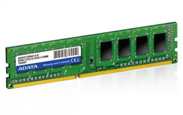 Memorija Adata DDR4 4GB 2133MHz, AD4U2133W4G15-B
