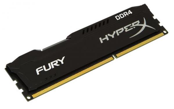 MEM DDR4 16GB 2400MHz (1x16) HyperX Fury Black KIN