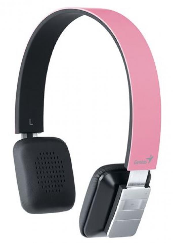 SLUŠALICE Genius HS-920BT pink (bluetooth+mic)