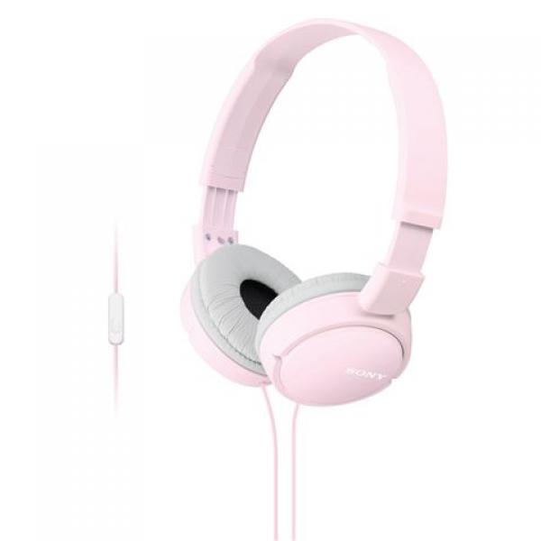 SONY slušalice MDR-ZX110APP pink sa mikrofonom