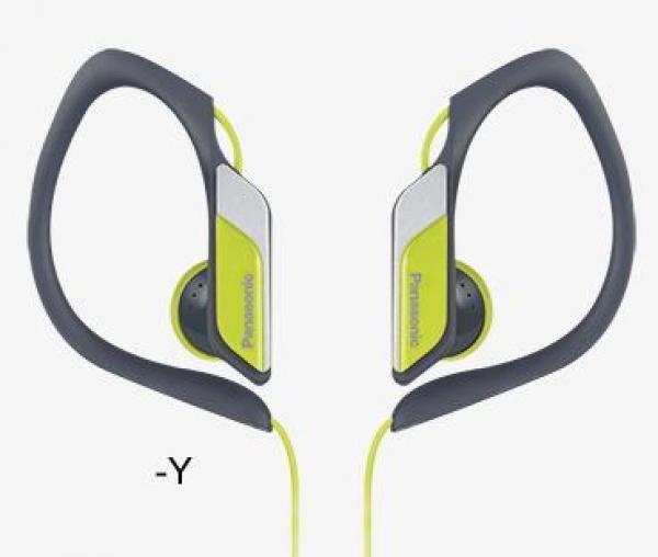 PANASONIC slušalice RP-HS34E-Y žute, sportske, vodootporne