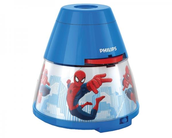 PHILIPS 71769/40/16 3x 0.3W 1x 0.1W stona lampa - projektor plava