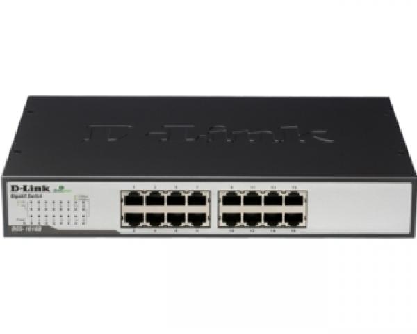 D-LINK DGS-1016D 16port rackmount switch