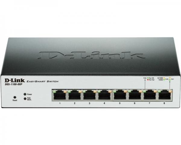 D-LINK DGS-1100-08 8port EasySmart switch
