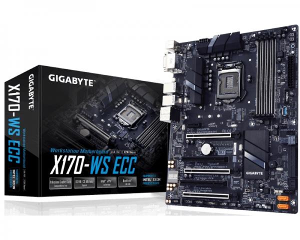 GIGABYTE GA-X170-WS ECC rev.1.0