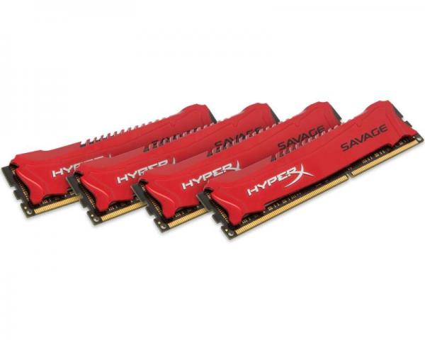 KINGSTON DIMM DDR3 32GB (4x8GB kit) 2133MHz HX321C11SRK4/32 HyperX XMP Savage