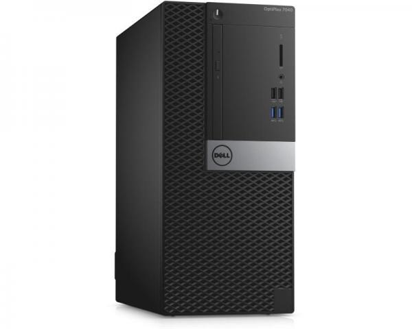 DELL OptiPlex 7040 MT Core i7-6700 4-Core 3.4GHz (4.0GHz) 4GB 500GB Windows 10 Professional 64bit + tastatura + miš 3yr NBD